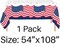 4th of July Party Supplies for 18 Guest – Plates, Cups, Napkins, Table Cover, USA Banner & Balloons
